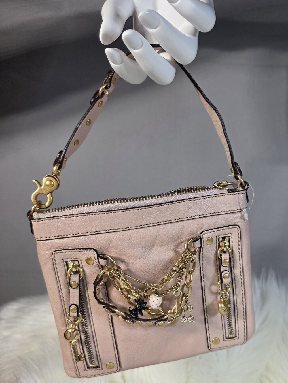 Juicy Couture Vintage Y2K handbag Shoulder Bag Wristlet Clutch